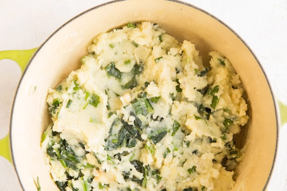 Colcannon Irish Mashed Potatoes The Roasted Root