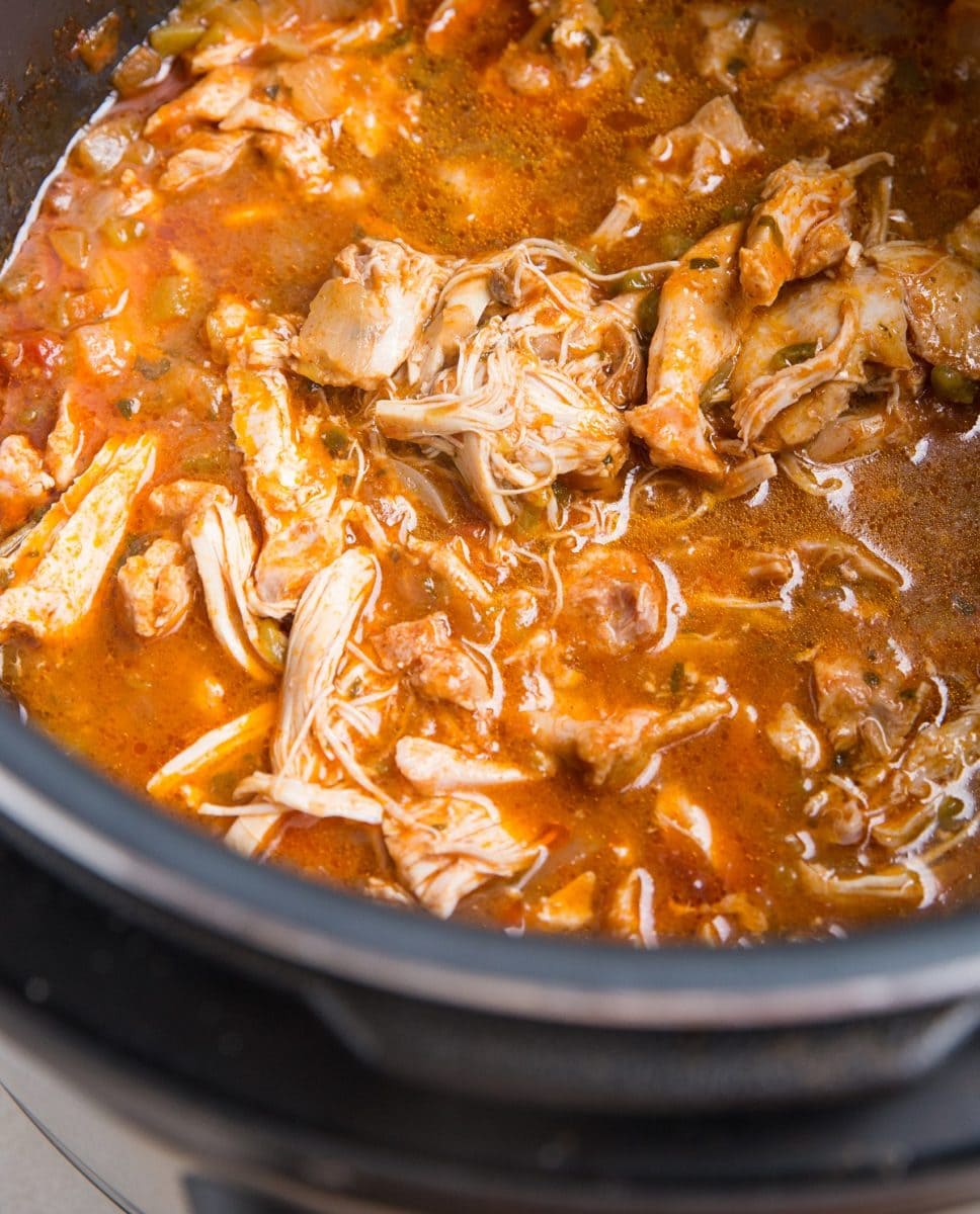 Instant Pot Mexican Shredded Chicken The Roasted Root