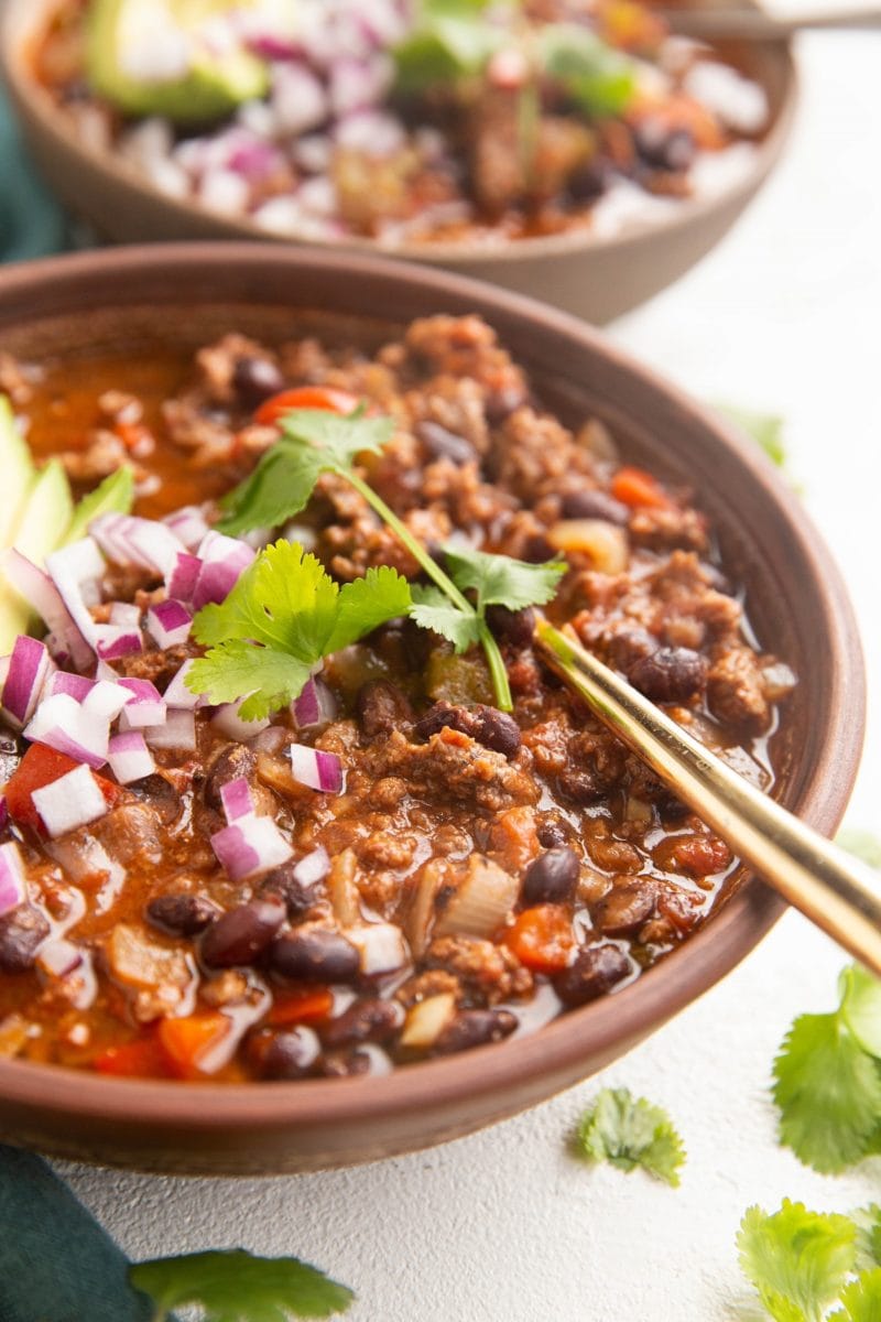 Easy Stove Top Beef Chili The Roasted Root