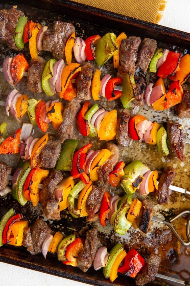 Grilled Steak Kabobs With Oven Instructions The Roasted Root