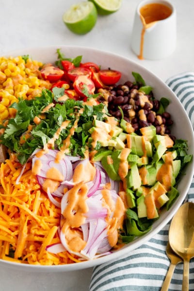 Southwest Chicken Chopped Salad The Roasted Root