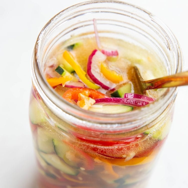 Quick Pickled Vegetables The Roasted Root