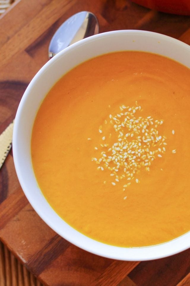 Creamy Curry Carrot Soup