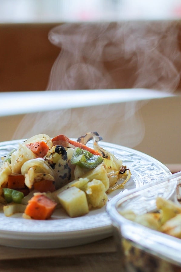 Cajun Seasoned Roasted Vegetables | TheRoastedRoot.net #healthy #vegetarian #recipe