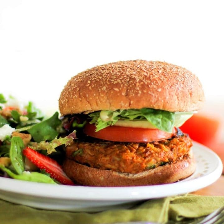 Sweet Potato Veggie Burgers