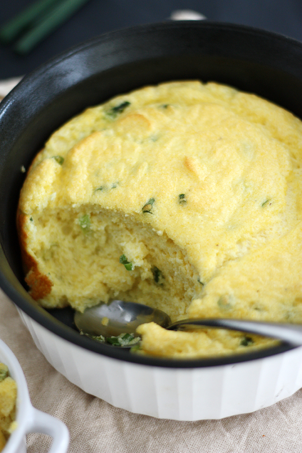 Buttermilk Spoonbread (gluten free) | www.theroastedroot.net