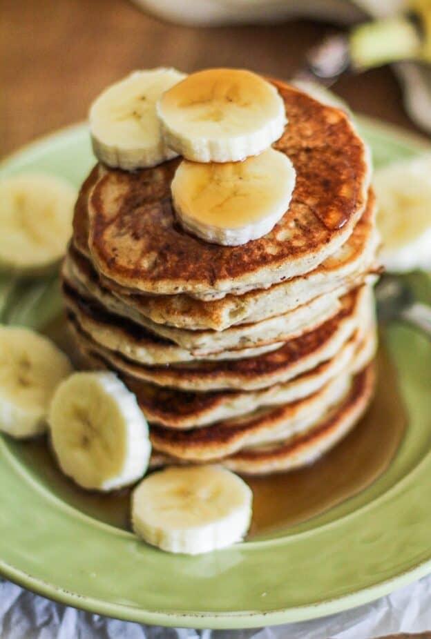 Vegan Banana Pancakes (gluten free)