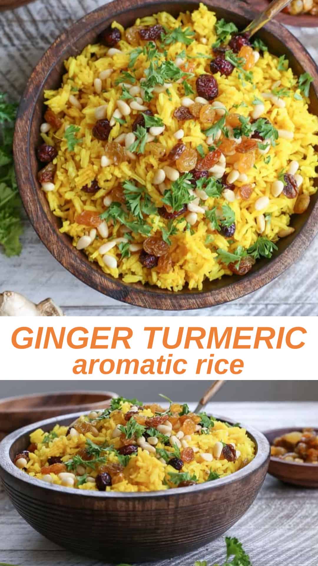 Ginger and Turmeric Aromatic Rice