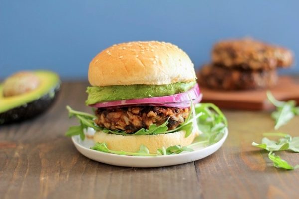 Spicy Black Bean Veggie Burgers - The Roasted Root