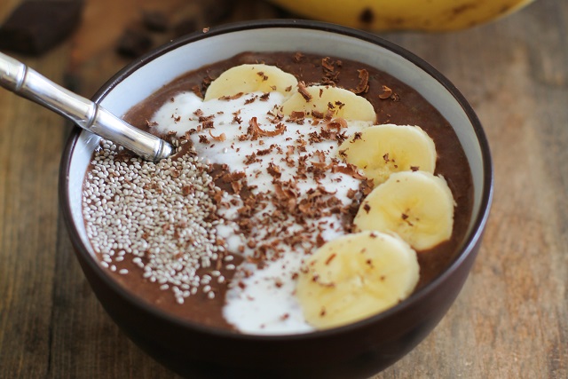 Chocolate Banana Açaí Bowls - The Roasted Root