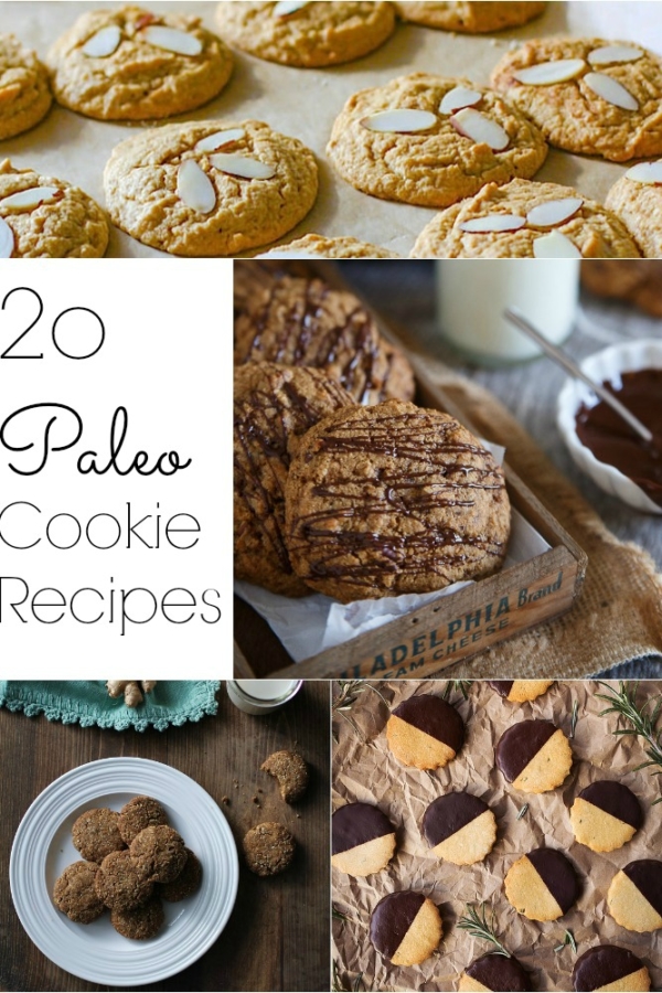 20 Paleo Cookie Recipes for the holidays TheRoastedRoot.net #glutenfree #healthy