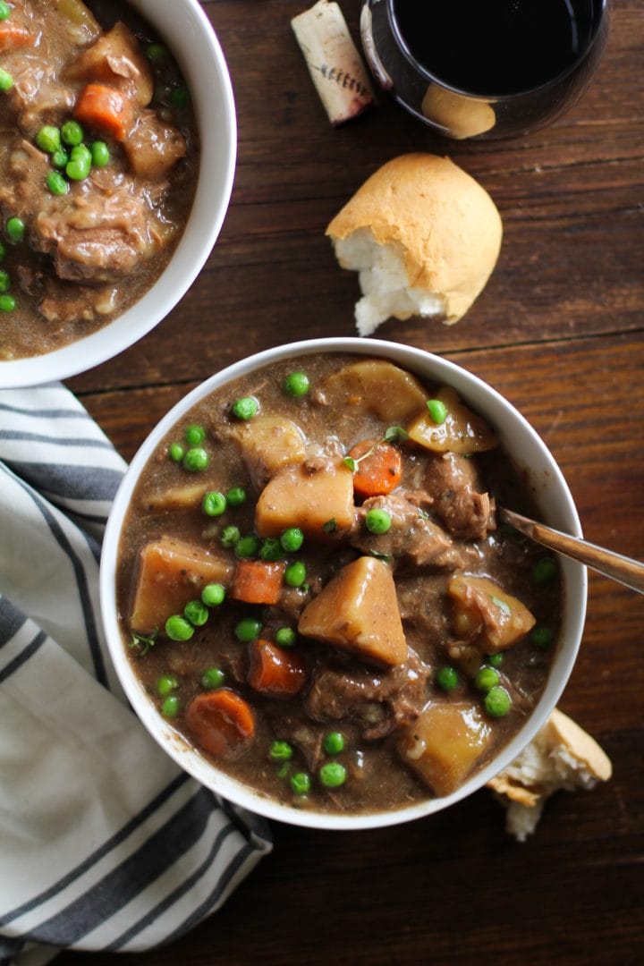 Crock Pot Beef Stew - The Roasted Root