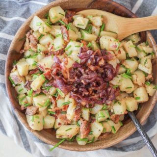 German-Style Potato Salad with Caramelized Onions - The Roasted Root