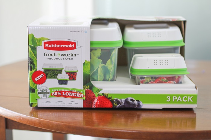 Rubbermaid FreshWorks Produce Saver Medium Large Produce Storage