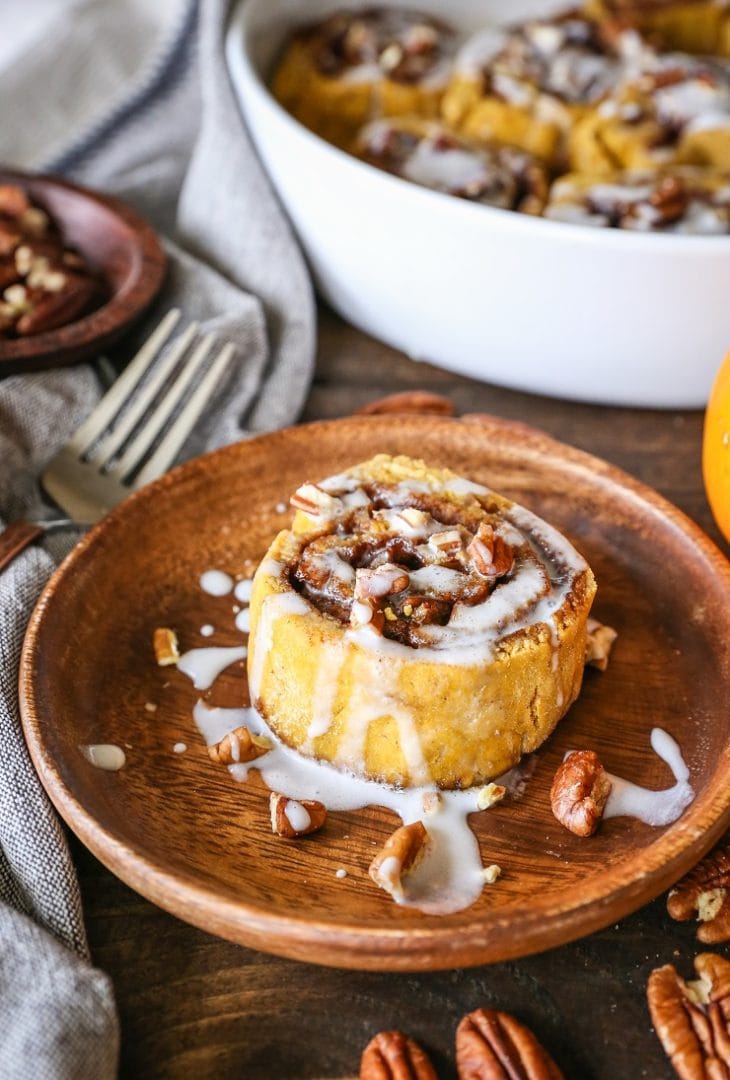 Gluten Free Pumpkin Cinnamon Rolls The Roasted Root