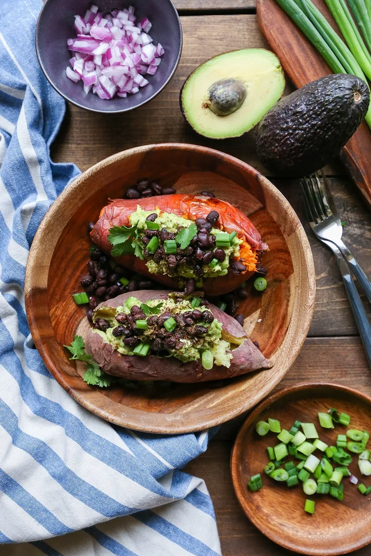 Featured image of post Steps to Prepare Vegan Baked Sweet Potato With Black Beans