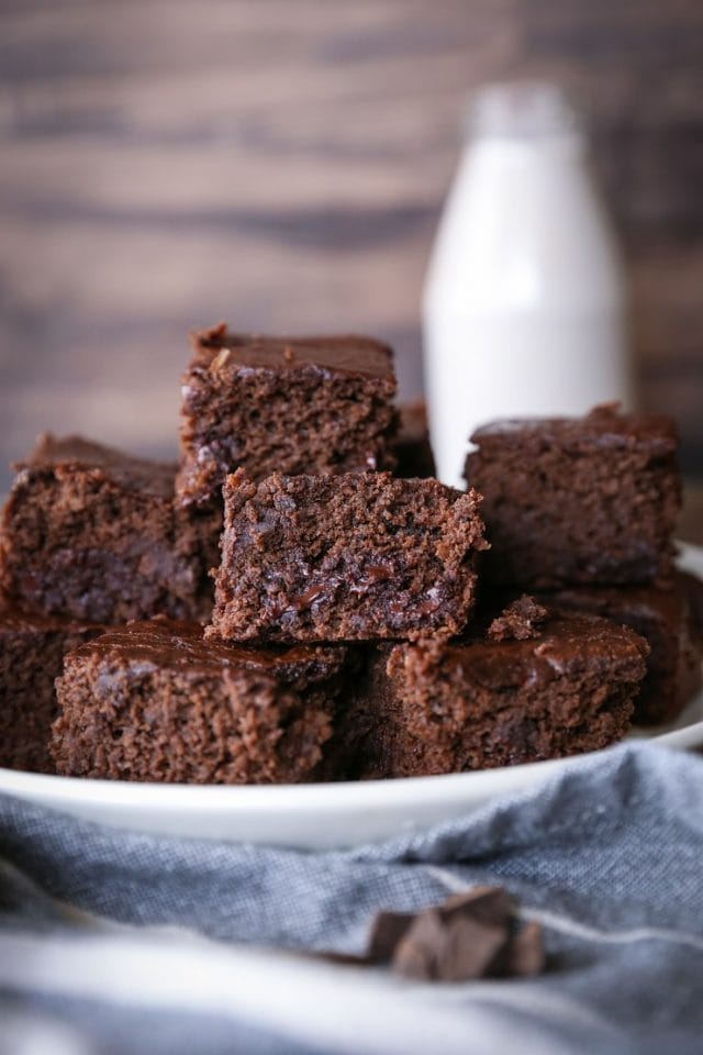 Double Chocolate Black Bean Brownies - The Roasted Root