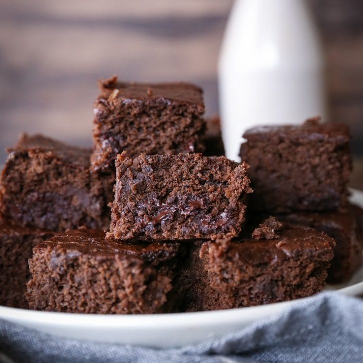 Double Chocolate Black Bean Brownies - The Roasted Root