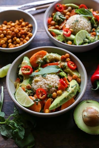 30-Minute Thai Green Curry with Avocado - The Roasted Root