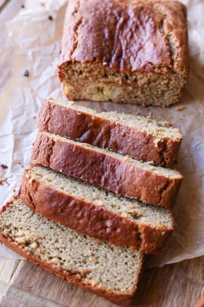 Grain-Free Almond Butter Banana Bread (Paleo) - The Roasted Root