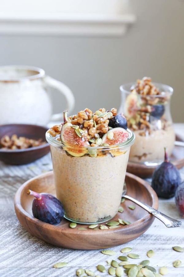 Pumpkin Spice Chia Seed Pudding (Paleo, Vegan) - The Roasted Root