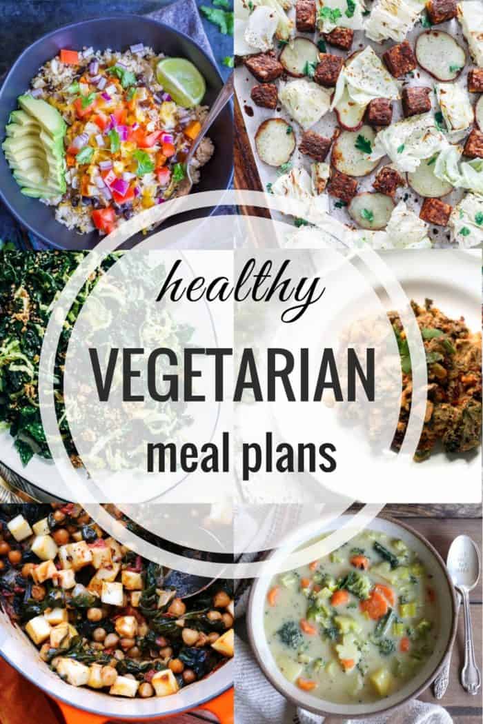 Healthy Vegetarian Meal Plan 02.25.2018 - The Roasted Root