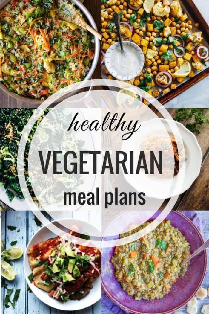 Healthy Vegetarian Meal Plan 03.18.18 - The Roasted Root