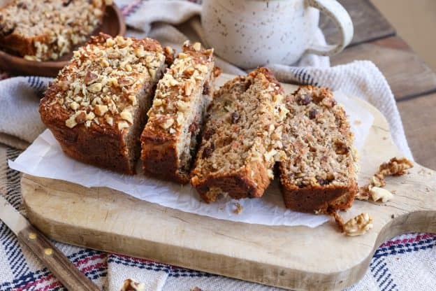 Paleo Carrot Cake Banana Bread - The Roasted Root