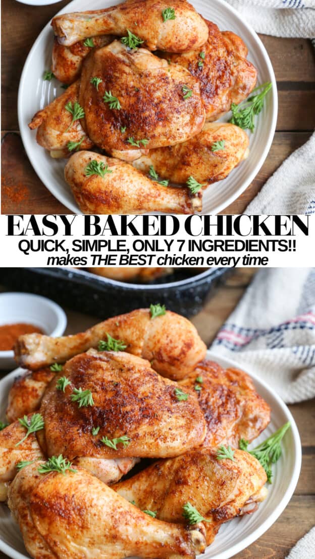 Easy Baked Chicken - The Roasted Root