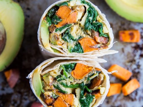 Avocado Breakfast Burrito. - Half Baked Harvest