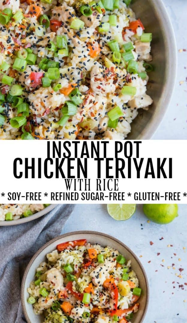 Instant Pot Chicken Teriyaki (soy-free) - The Roasted Root