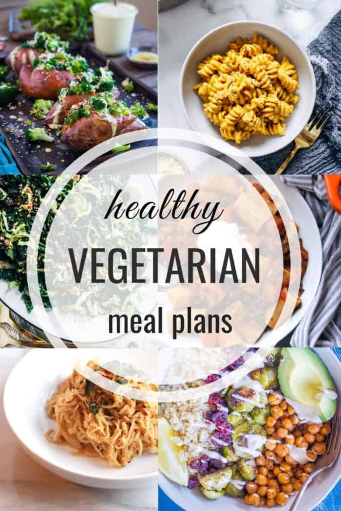 Healthy Vegetarian Meal Plan 10.14.2018 - The Roasted Root