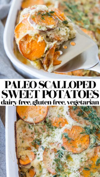 Scalloped Sweet Potatoes (Paleo) - The Roasted Root