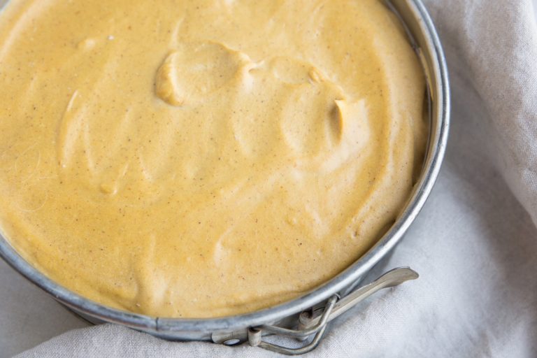 Paleo Pumpkin Cheesecake (No-Bake & Vegan!) - The Roasted Root