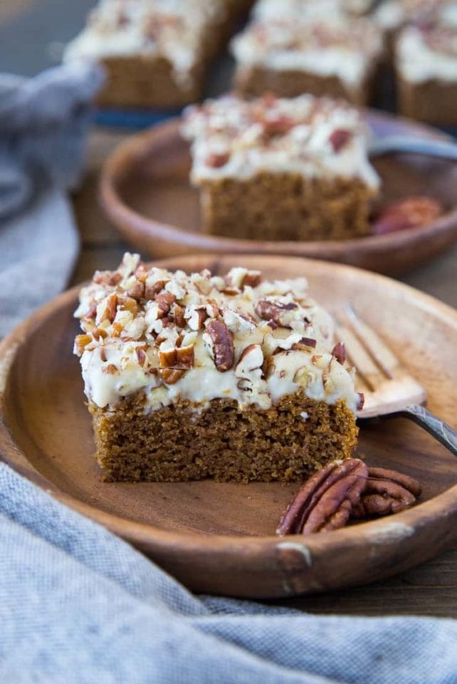 Vegan Pumpkin Cake (Paleo) - The Roasted Root