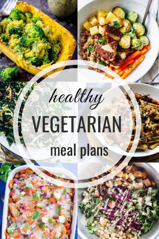 Healthy Vegetarian Meal Plan 01.13.19 - The Roasted Root