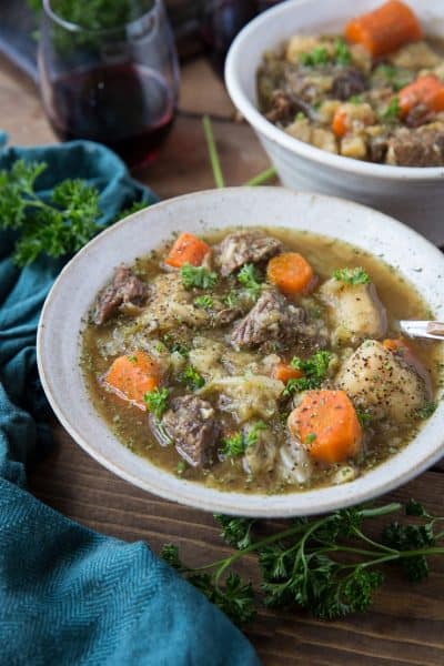 Instant Pot Paleo Irish Beef Stew - The Roasted Root