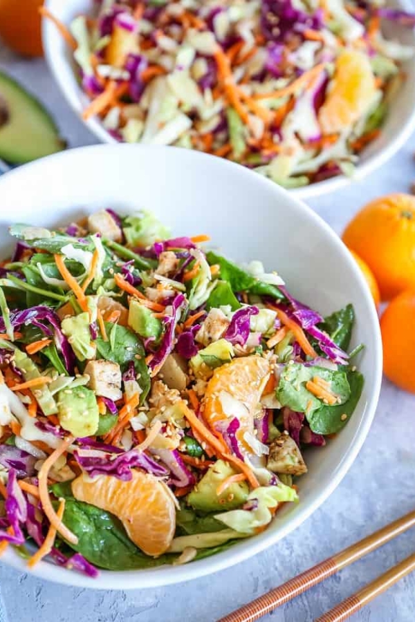 Paleo Chinese Chicken Salad - soy-free, refined sugar-free, nutritious and filling | TheRoastedRoot.net
