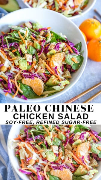 Paleo Chinese Chicken Salad - The Roasted Root