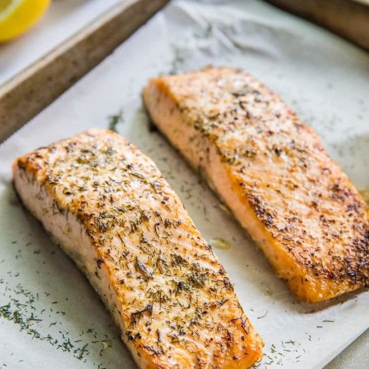 Lemon Herb Salmon - The Roasted Root