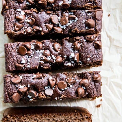 Paleo Double Chocolate Banana Bread - The Roasted Root