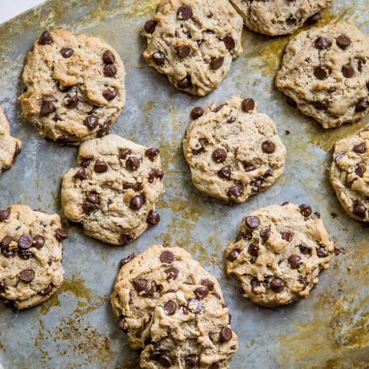 Paleo Vegan Chocolate Chip Cookies - The Roasted Root