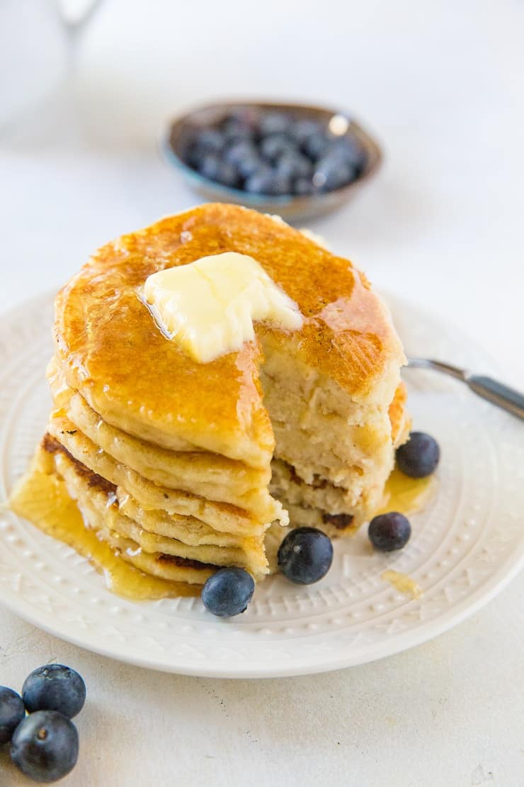 Grinch Pancakes (SCD, Paleo, Gluten Free, Grain Free)