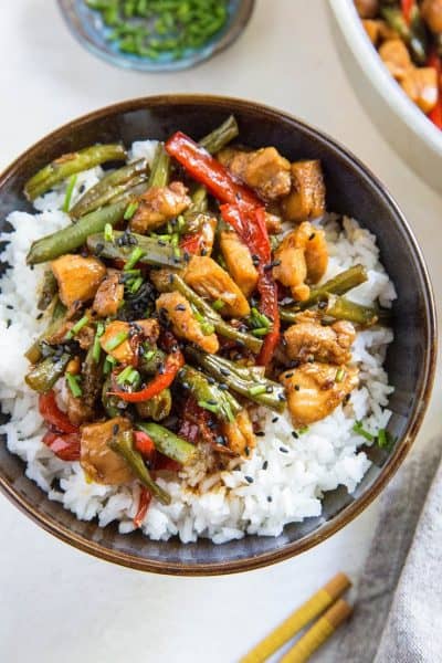 30-Minute Teriyaki Chicken Stir Fry - The Roasted Root