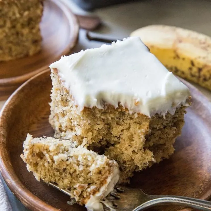 Grain-Free Banana Cake with Cashew 