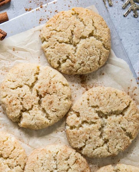 Keto Snickerdoodles (Grain-Free, Dairy-Free) - The Roasted Root