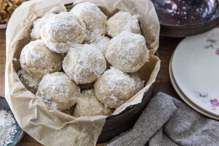 Paleo Russian Tea Cakes - The Roasted Root