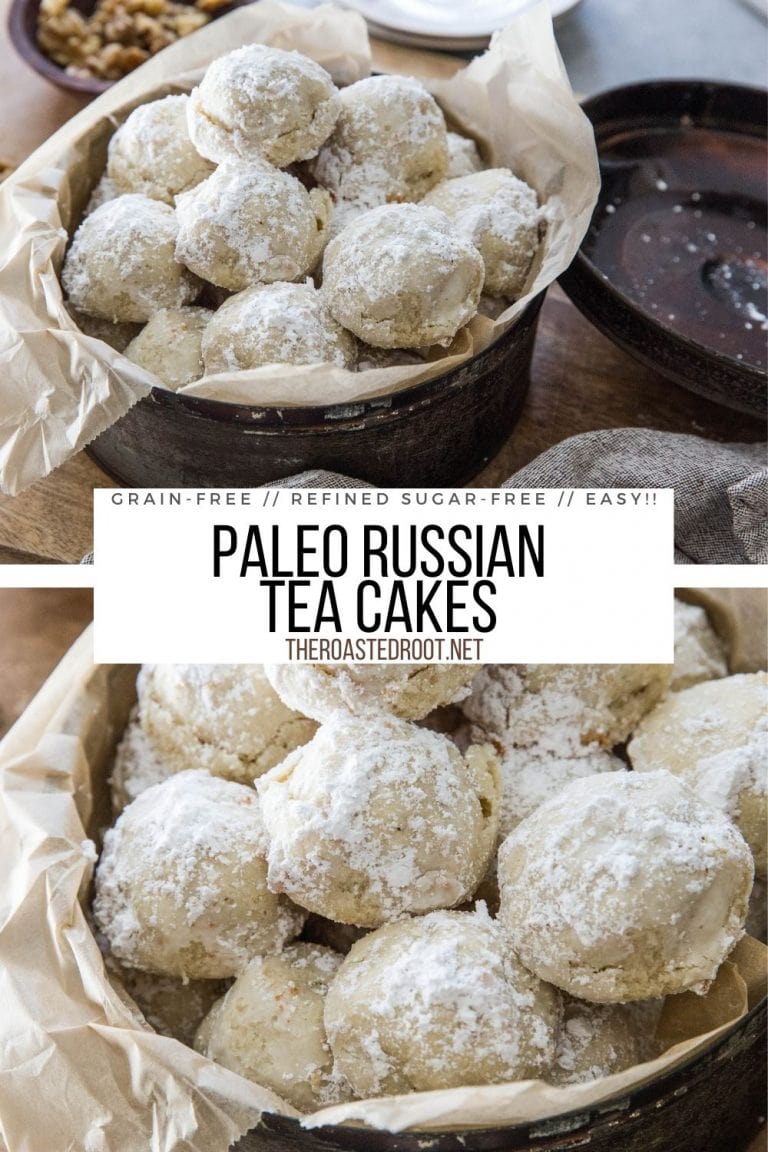 Paleo Russian Tea Cakes - The Roasted Root