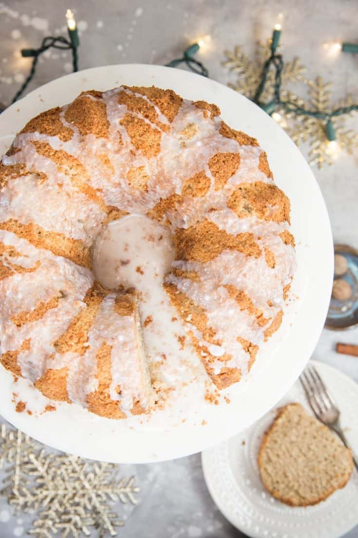 Gluten-Free Eggnog Cake - The Roasted Root