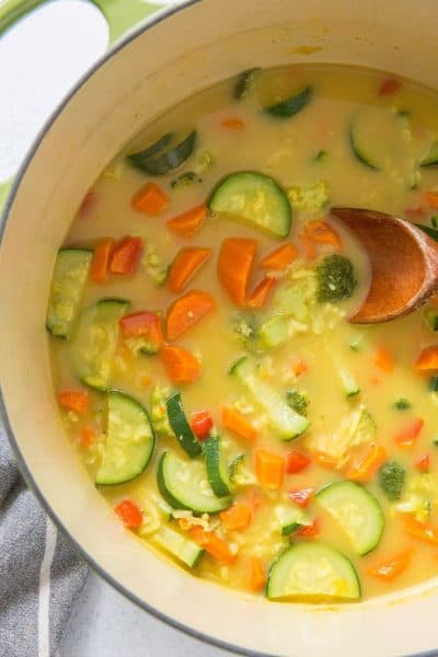 Immunity-Boosting Turmeric Soup with Vegetables - The Roasted Root